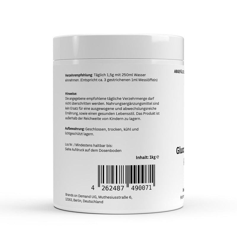 Glucosamine HCL Powder (1,000g) - Puravitale Labs