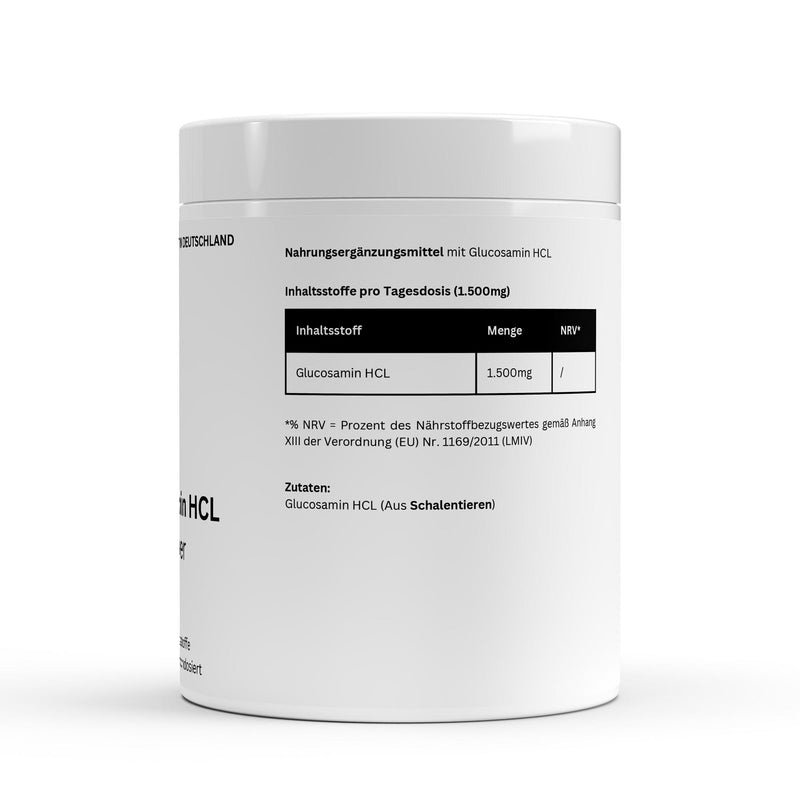 Glucosamine HCL Powder (1,000g) - Puravitale Labs