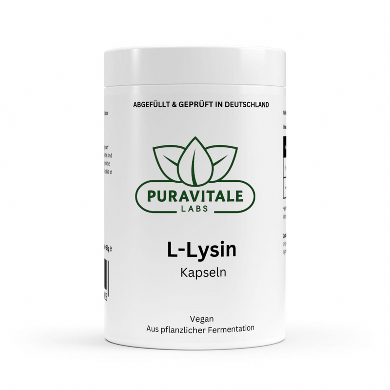 L-Lysine (100 Capsules) – Puravitale Labs