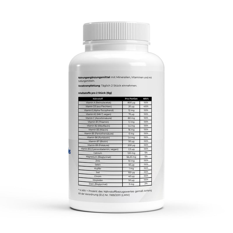 Multivitamínico + Mineirais (Gummies Veganos 60 pcs) - Puravitale Labs