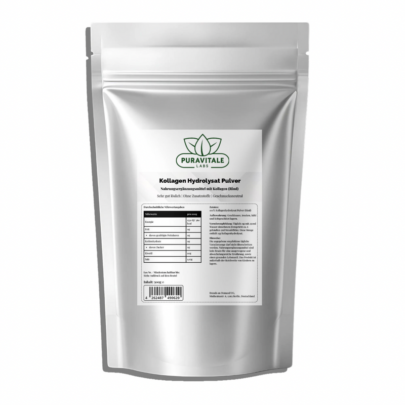 Collagen Hydrolysate Powder (500g) – Puravitale Labs