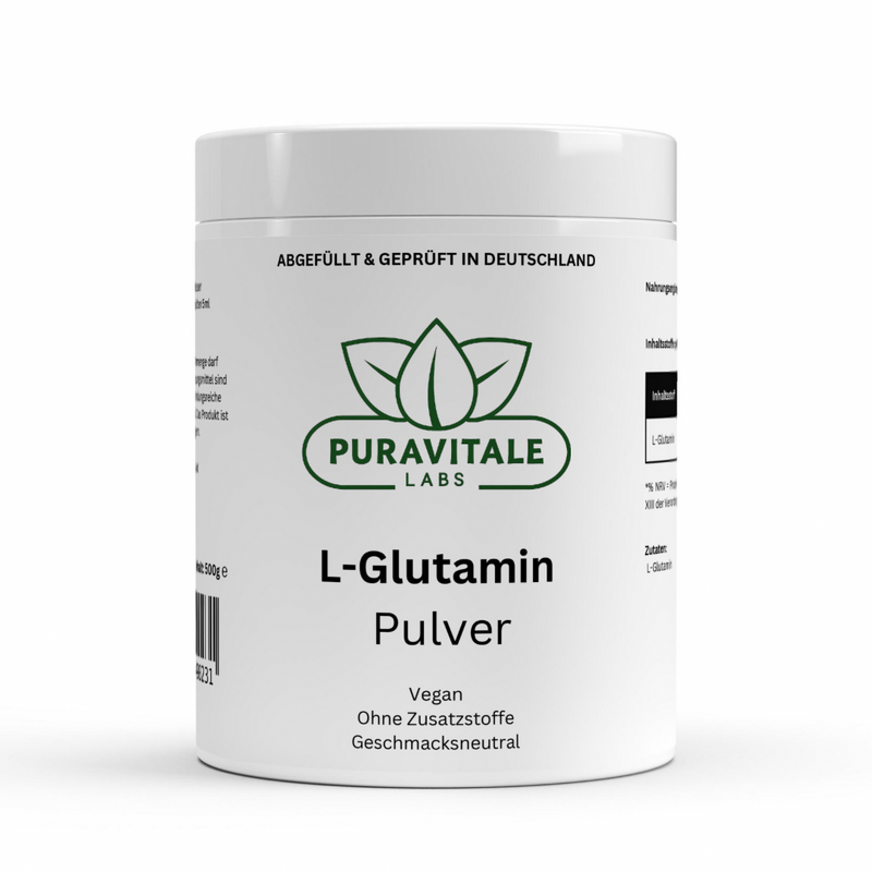 L-Glutamine Powder (500g) - Puravitale Labs