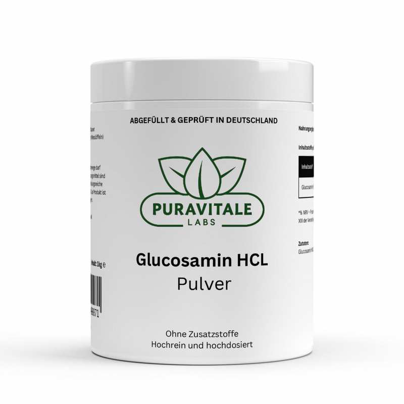 Glucosamine HCL Powder (1,000g) - Puravitale Labs